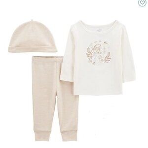 Carter's Baby 3 Piece Embroidered Set - 12 Months, NWT